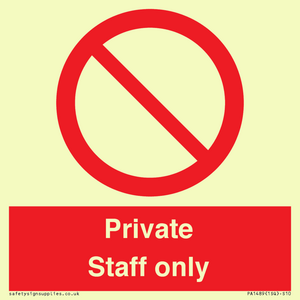Private Staff Only